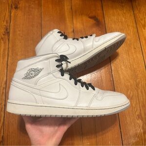 Nike Jordan 1 white mens size 13